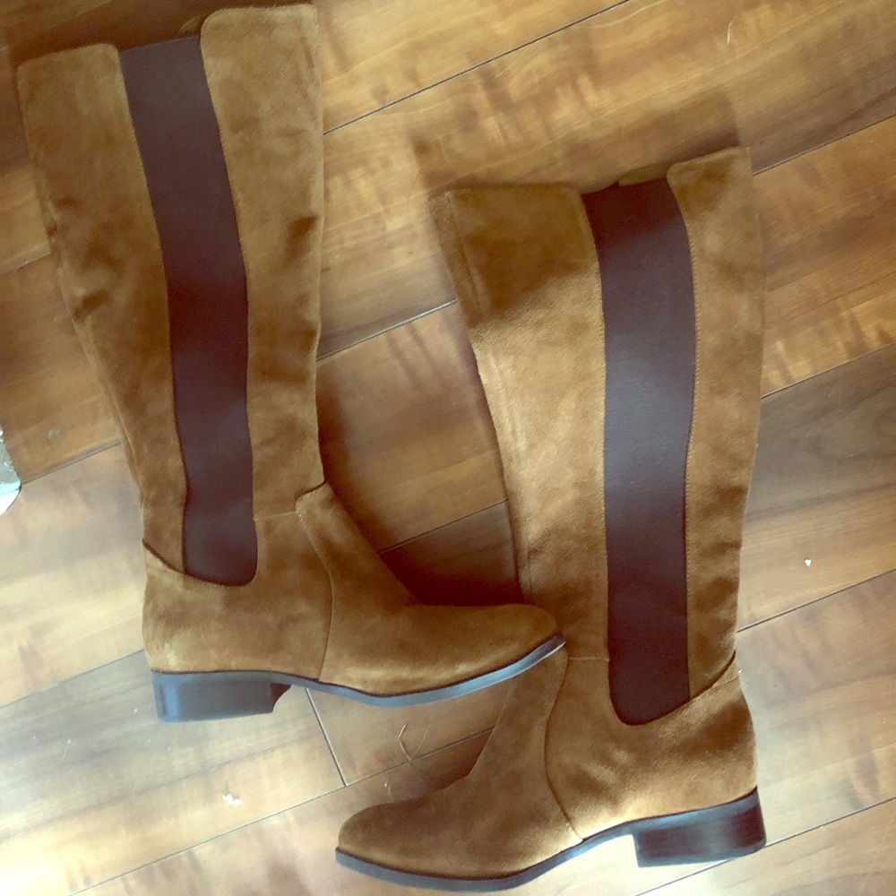 Jessica Simpson brown knee boots